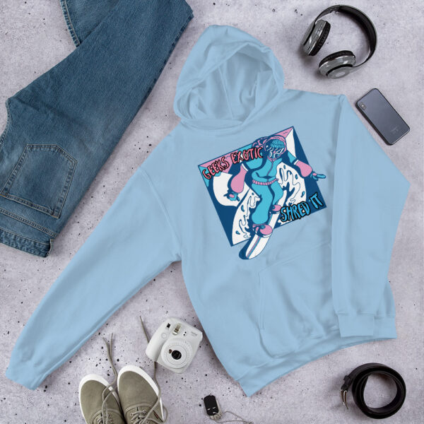 Shred It Unisex Hoodie - Image 4