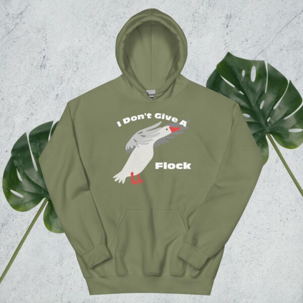 Don't Give A Flock Unisex Hoodie - Image 4