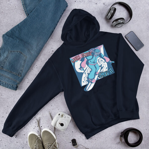 Shred It Unisex Hoodie - Image 2